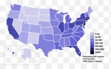 Web Mapping With Free Software Tools - Population Density Choropleth Map Usa Png,Waze Icon Legend