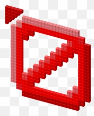 Barrier Block Minecraft Cursor - Horizontal png