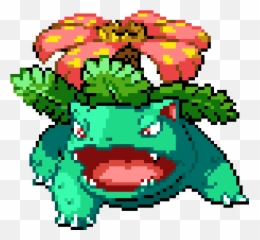 Venusaur - Pokemon Pixel Art Template Png,Venusaur Png