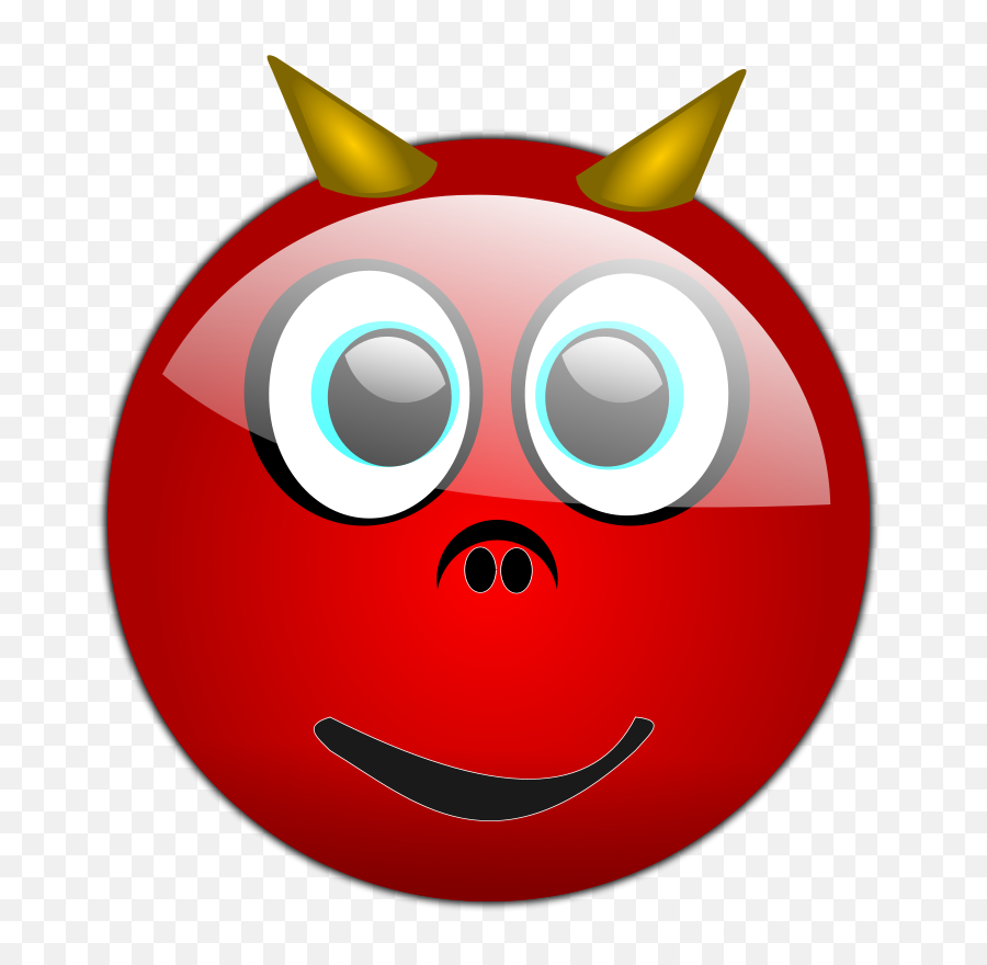 Emoticonsmileysnout Png Clipart - Royalty Free Svg Png Devil Emoticon,Devil Emoji Png