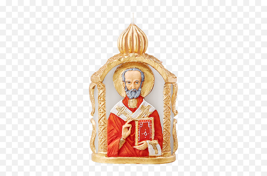 Saint Nicholas Candle - Religious Item Png,Christmas Orthodox Icon