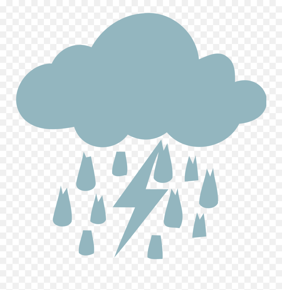 Rain And Thunder Free Icon Download Png Logo - Language,Storm Icon Blue Rain