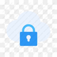 Download Cloud Security Vector Icon Inventicons - Blank png