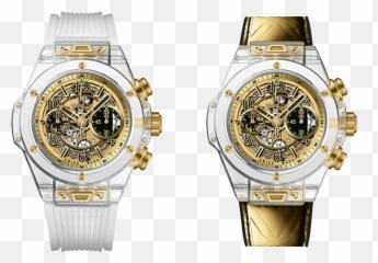 Usain Bolt X Hublotu0027s Golden Symbol Of Hope For Muscular - Sapphire png
