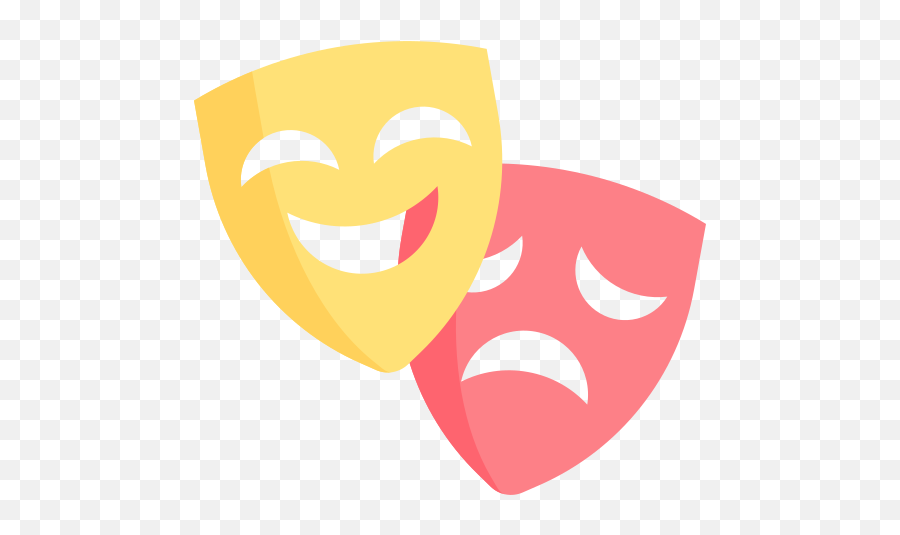 Theatre Mask - Free Art Icons Happy Png,Theatre Mask Icon