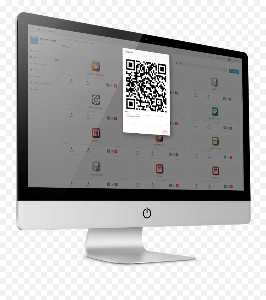 Qr Code Club Mobile Campaigns Generator - Dot Png,Qr Code Generator Icon