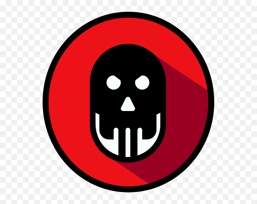 Dont Click This Dot Run - Dot Png,Red Skull Icon