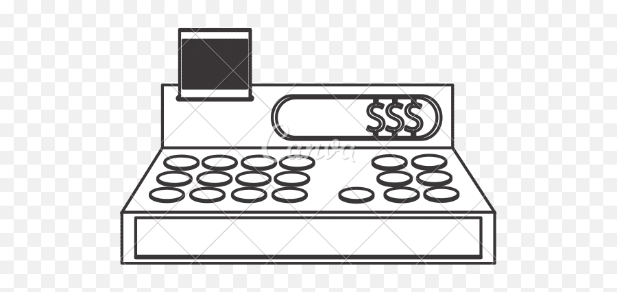 Cash Register Cashier Flat Icon - Canva Png,Cash Counter Icon