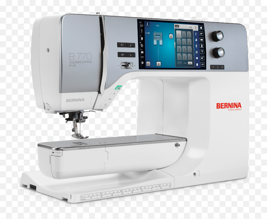 Sewmaster Bernina 770qe Plus Sewing Machine - Bernina 770 Qe Plus Png,Pfaff Creative Icon Screen Black