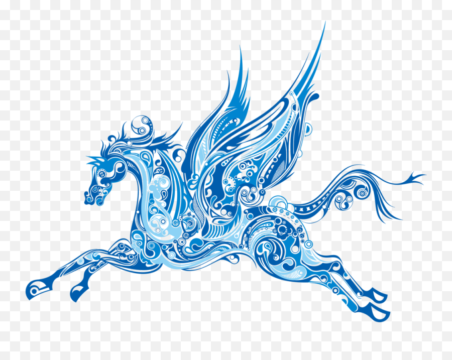 Line Artartartwork Png Clipart - Royalty Free Svg Png Pegasus Silhouette,Unicorn Clipart Png