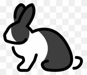 Rabbit Vector Svg Icon 62 - Png Repo Free Png Icons Hasen Emoji,Cute Rabbit Icon
