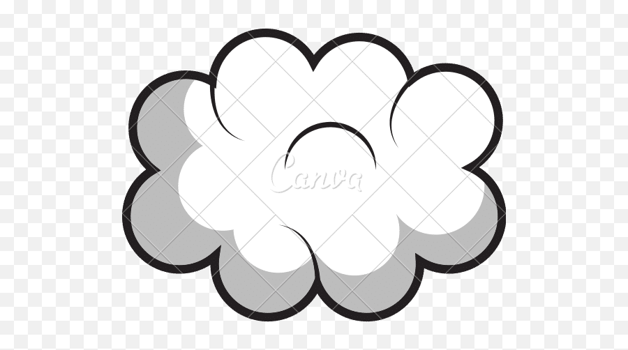 Pop Art Cloud Icon - Canva Png,Pop Art Icon