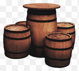 Wooden Barrels Png Free Isolated - Objects Textures for