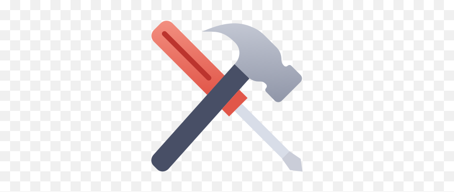 Perks Luko - Horizontal Png,Hammer And Screwdriver Icon