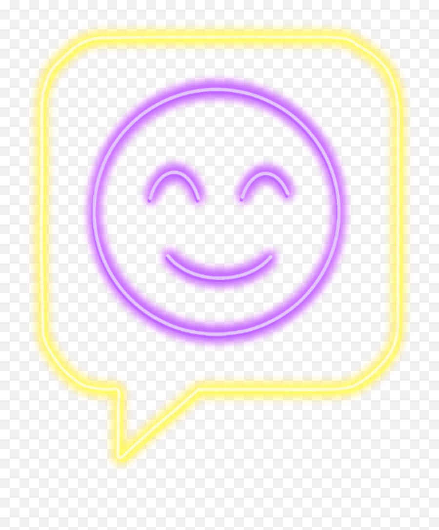 Smile Neon Colorful Glow Remix 307955864032211 By Meeori - Happy Png,Teeth Icon Tumblr