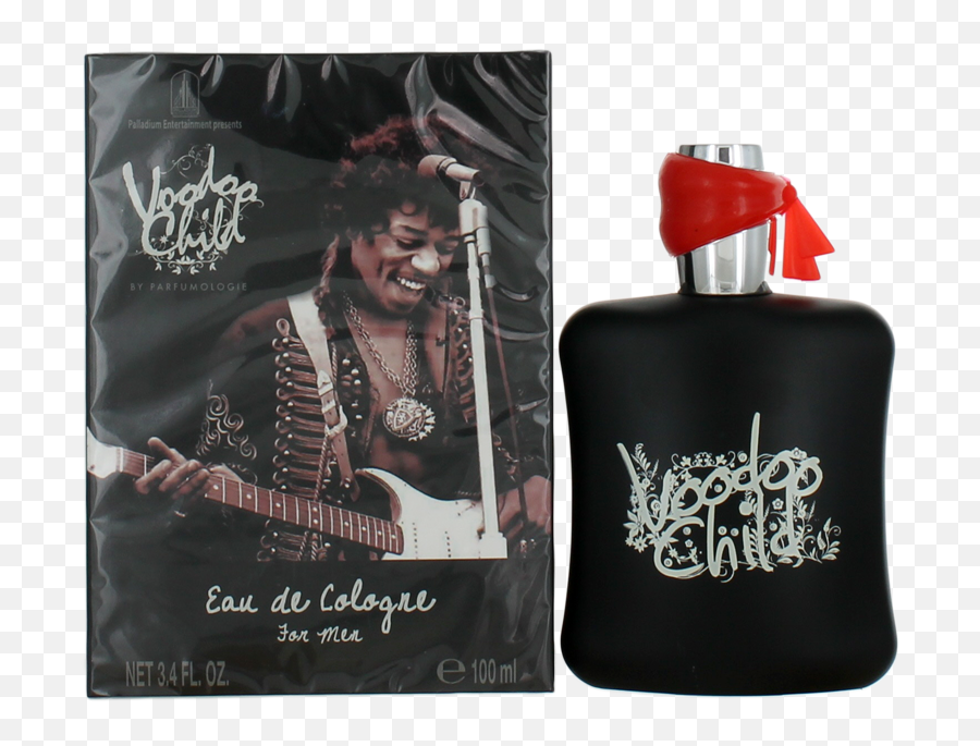 Voodoo Child By Parfumologie For Men Edc Spray Cologne 34oz - Jimi Hendrix Vs Lil Wayne Png,Rock N Roll Icon