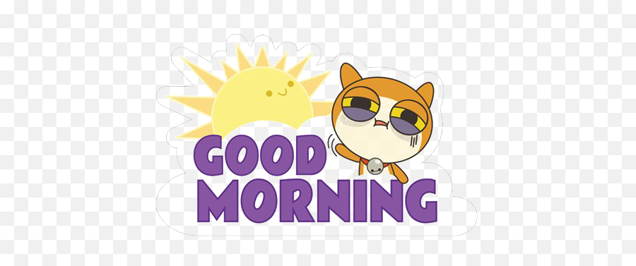 Good Morning Png Transparent Image - Cartoon,Morning Png