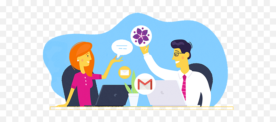 Mahalohr - Gmail Employee Recognition Cartoon Employee Recognition Png,Gmail Png