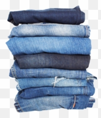 Download Stack Of Jeans Psd - Stack Of Jeans Png Full Size Stack Of Jeans Transparent,Blue Jeans Png