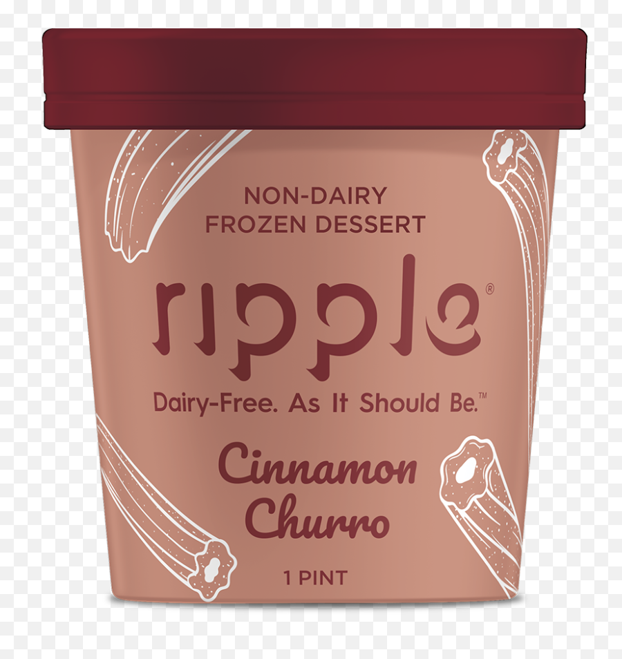 Cinnamon Churro Plant - Based Frozen Dessert Ripple Foods Ripple Nondairy Ice Cream Png,Churro Png