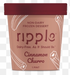 Cinnamon Churro Plant - Based Frozen Dessert Ripple Foods Ripple Nondairy Ice Cream Png,Churro Png