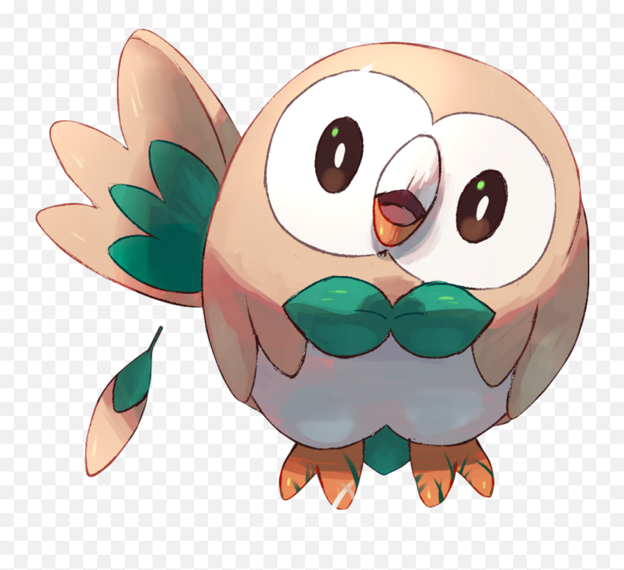Rowlet Sticker - Rowlet Png,Sun And Moon Png