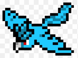 Pokemon Pixel Art Articuno Transparent - Pixel Art Pokemon Zapdos Png,Articuno Png