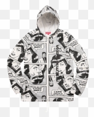 Download Supreme X Thrasher Hooded Boyfriend - Supreme X Can T My Boyfriend Skate Png,Thrasher Png