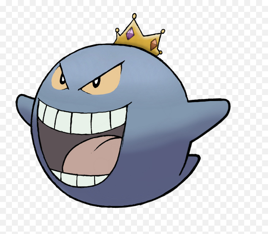 Mario Kart Double Dash King Boo Boos Gengar - Mario Png Boo Mario Art,Mario Png