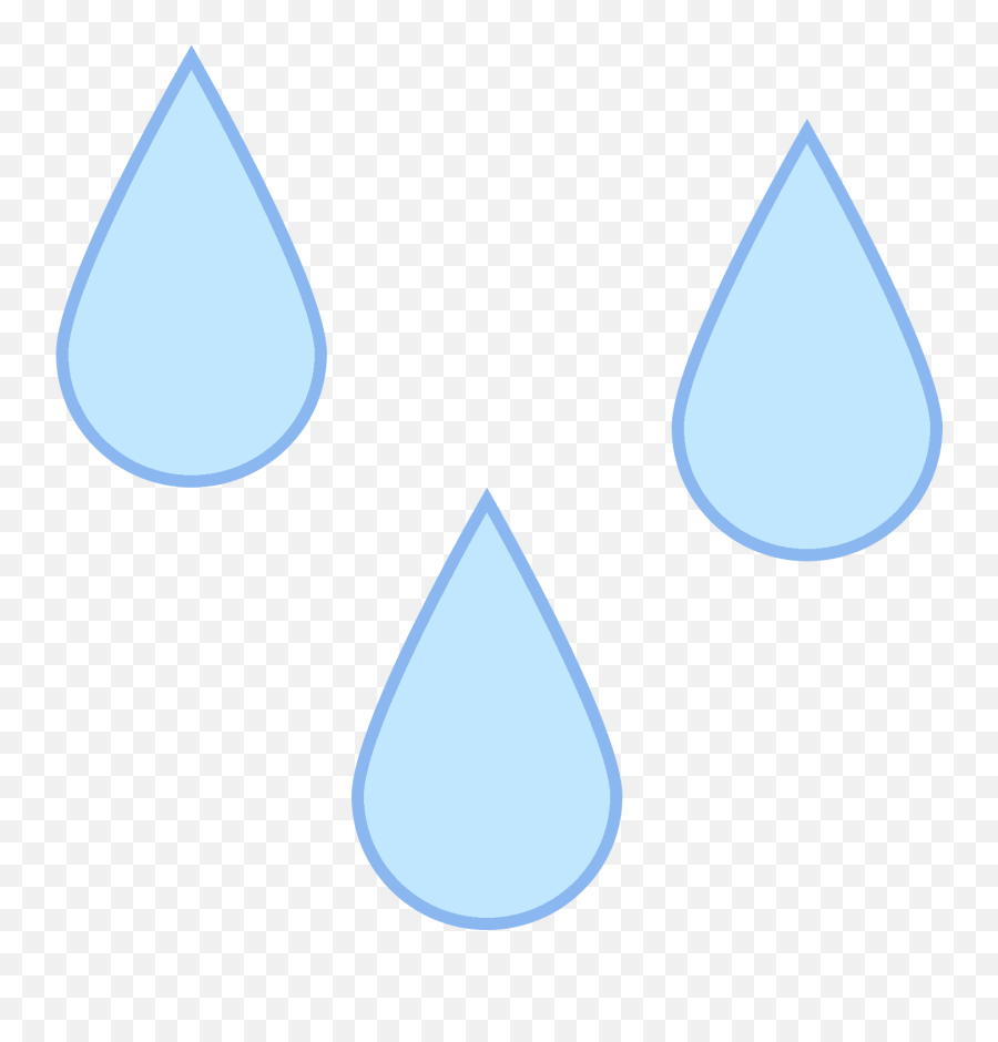 Download There Are Three Water Droplets Outlined - Drop Png Drop,Droplets Png