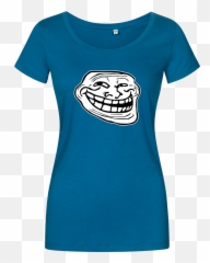 Buy Trollface Girl - Shirt Supergeekde png