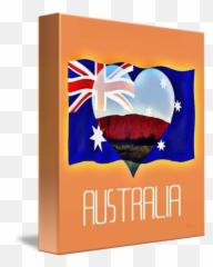 Australian Flag I Love By Frederika Dean - Of The United States png