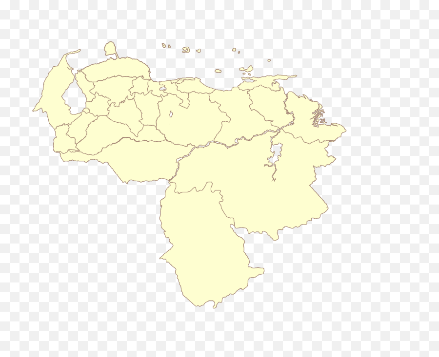 Mapa De Venezuela Vector Transparent U0026 Png Clipart Free - Venezuela Map Png,Royalty Png