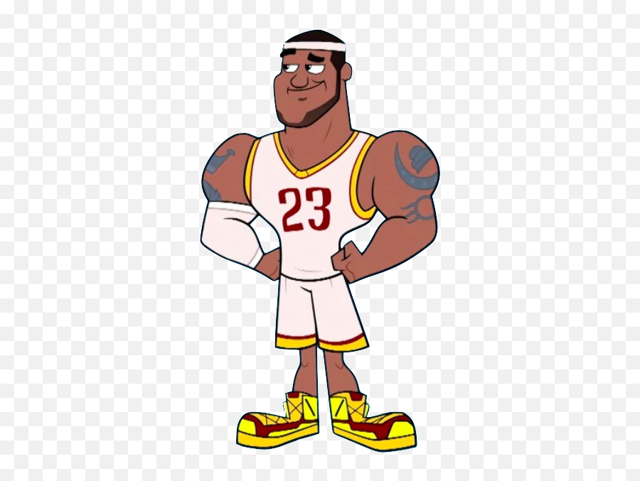 Lebron James - Teen Titans Go Lebron Png,Lebron James Logo Png