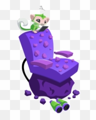 Meteor Showers Chair - Cartoon Transparent Jingfm png