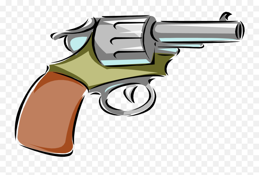 Free Gun Png Image Download Clip Art - Cartoon Gun Transparent,Hand Holding Gun Png