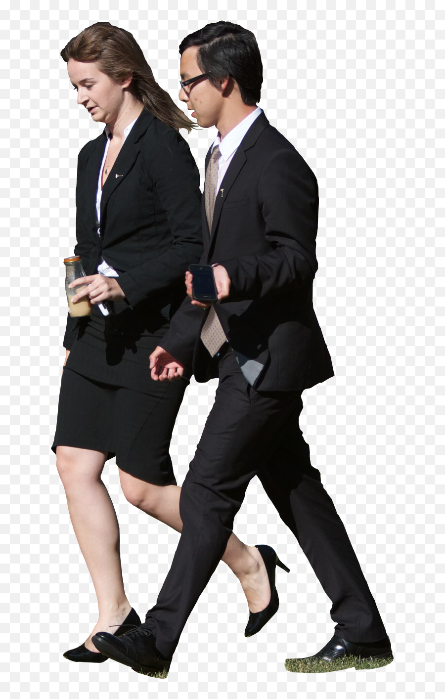 Business People Walking Png Transparent - Business People Walking Png,Collar Png