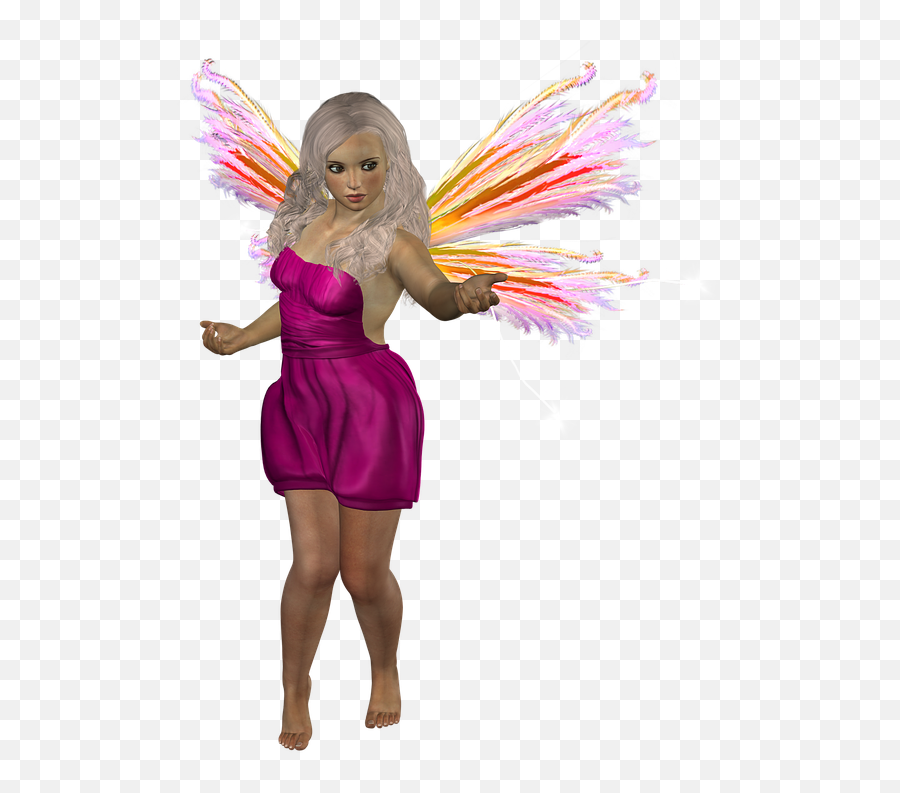 Download Free Png De Hadas Dama Alas Niña Cuen - Dlpngcom Fairy,Alas Png