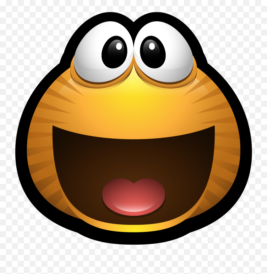 Monster Smile Surprise Icon - Cartoon Poker Face Png,Surprise Png