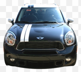 Mini Cooper Double Rally Vinyl Graphic Decal Stripe Kit - Mini Cooper Png,Racing Stripes Png