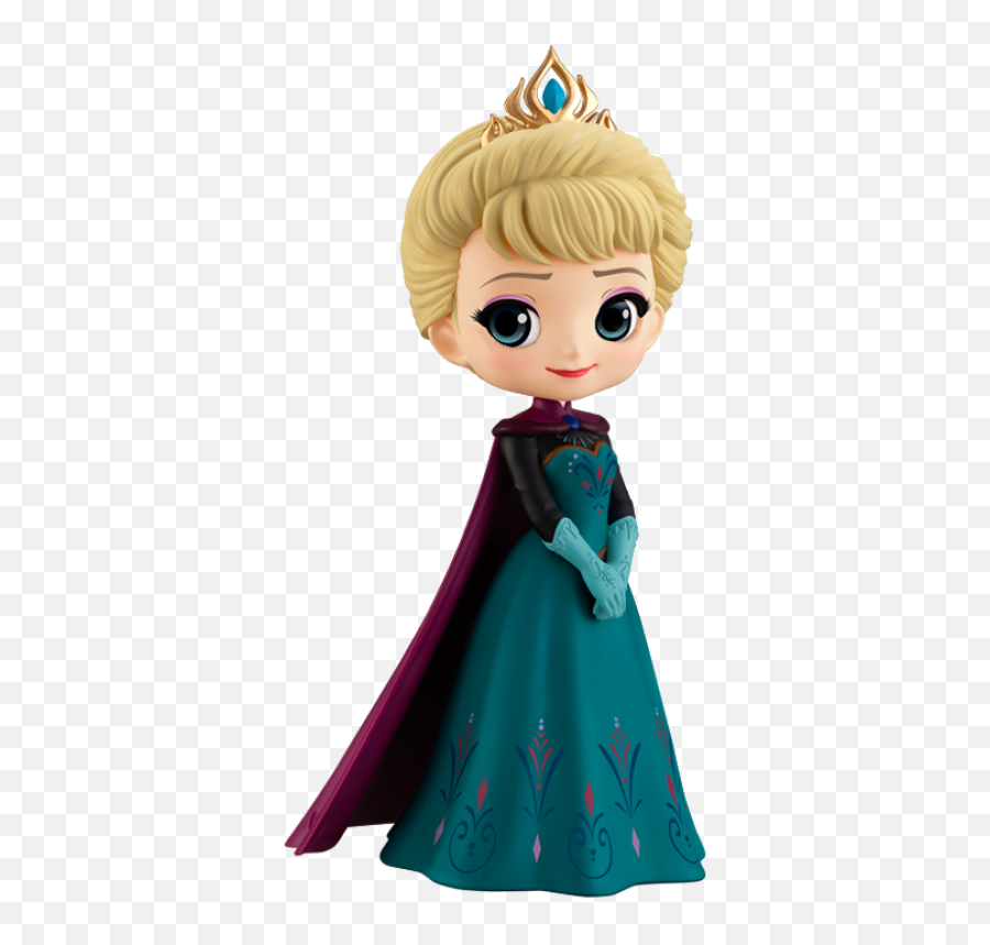 Q Posket Disney Characters - Elsa Coronation Stylea Normal Magento Png,Elsa Png