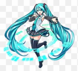 Download Wendy Marvell - Hatsune Miku Full Size Png Image Pixel Art 