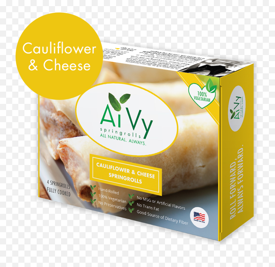 Springrolls U2014 Ai Vy - Bun Png,Cauliflower Png