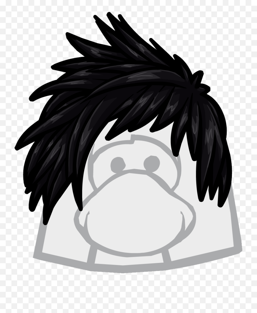 Pelo De Club Penguin Png 6 Image - Club Penguin Hair,Club Penguin Png