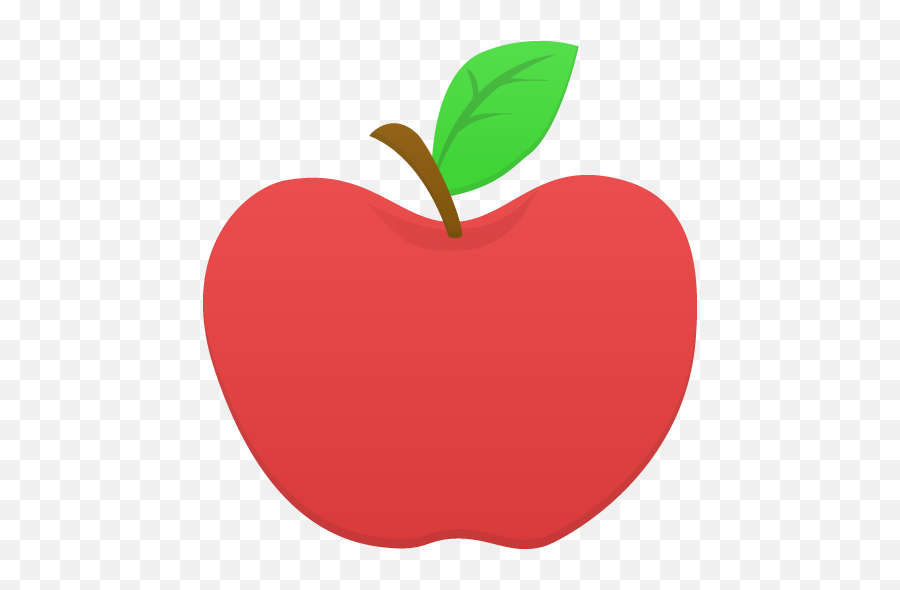 Flatastic 7 Iconset - Red Cartoon Apple Fruit Png,Apple Png