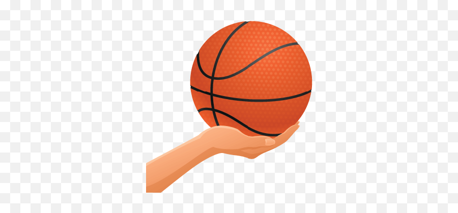 Basketball Clipart Png - Hand Holding A Basketball,Basketball Clipart Png