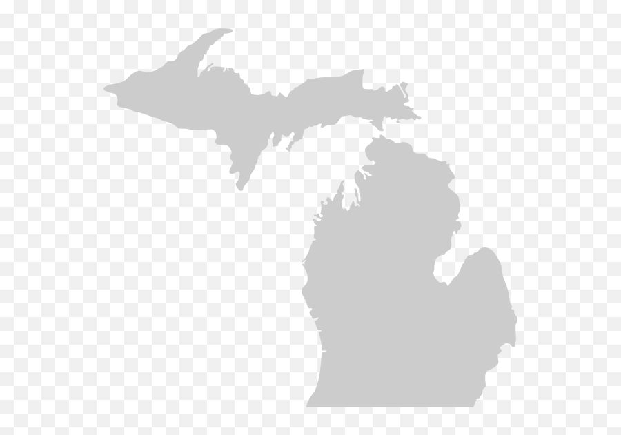 State Of Michigan Vector - Michigan Department Of Human Services Png,Michigan Outline Png