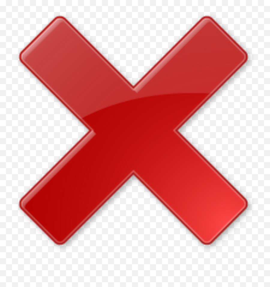 Delete Red X Button Png Picture - Icona Elimina,Red X Png Transparent