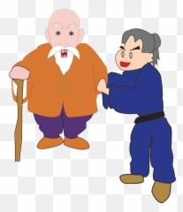 Kindness Old People - Compassionate Clipart png