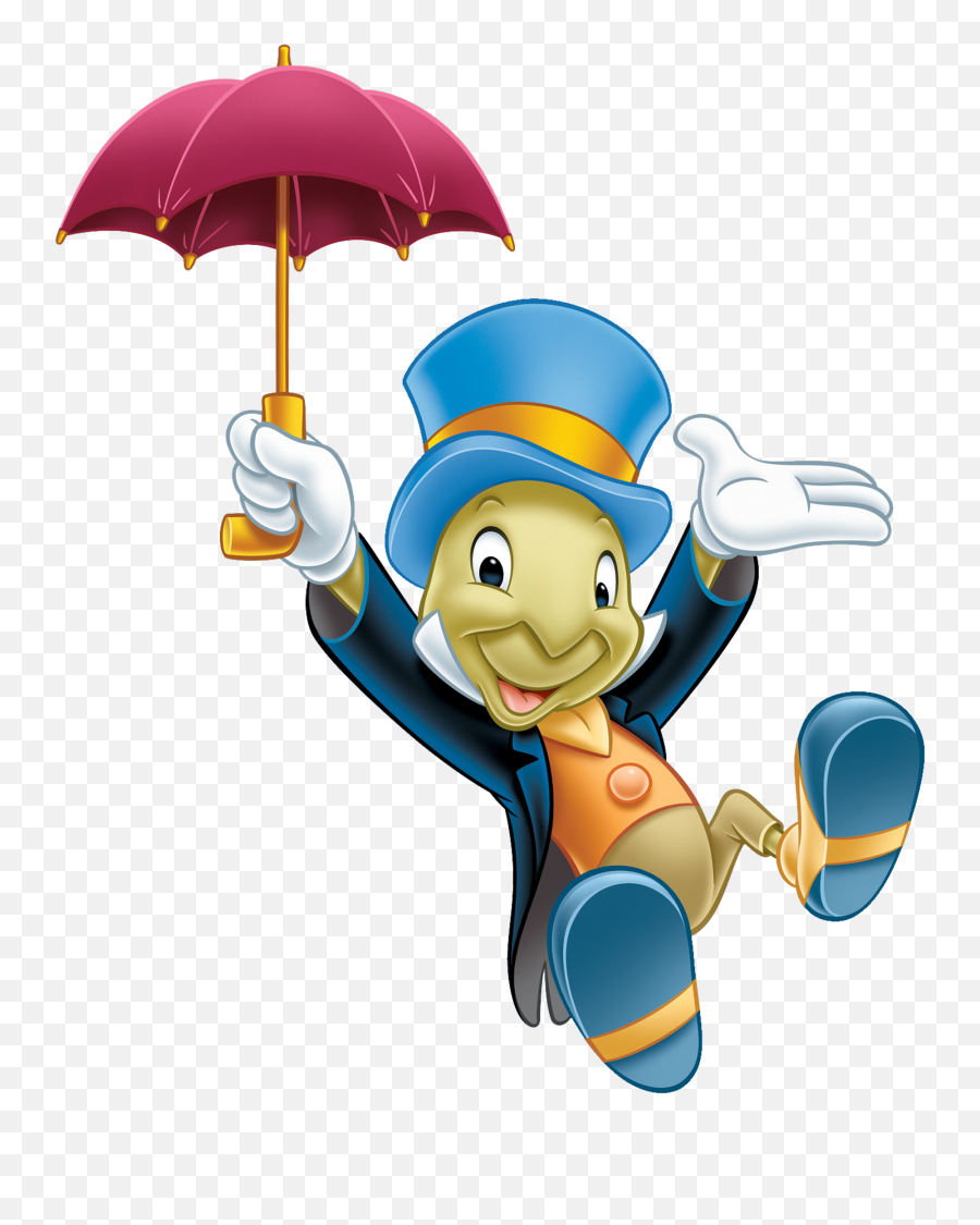 Transparent Pinocchio - Jiminy Cricket Png,Pinocchio Png